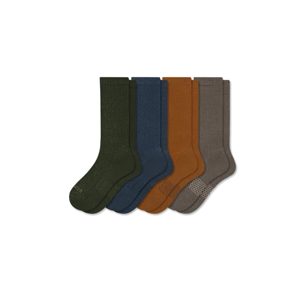 Men's Modern Rib Calf Sock 4-Pack