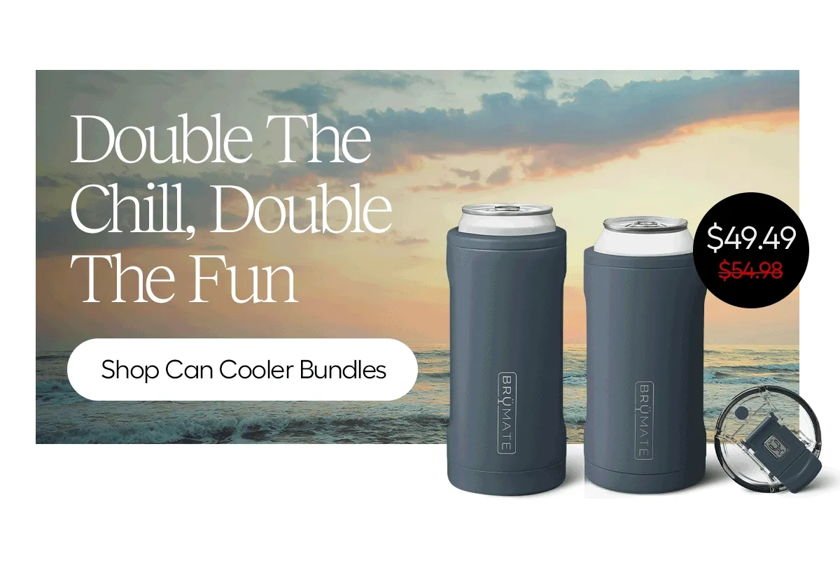 Double The Chill, Double The Fun. - Shop Can Cooler Bundles