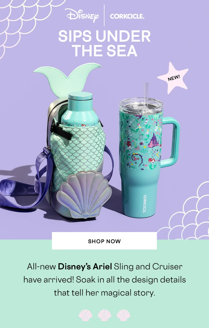 Shop the NEW Disney's Ariel Sling and Cruiser!