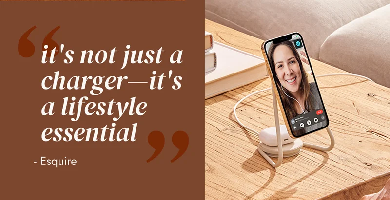 it's not just a charger—it's a lifestyle essential