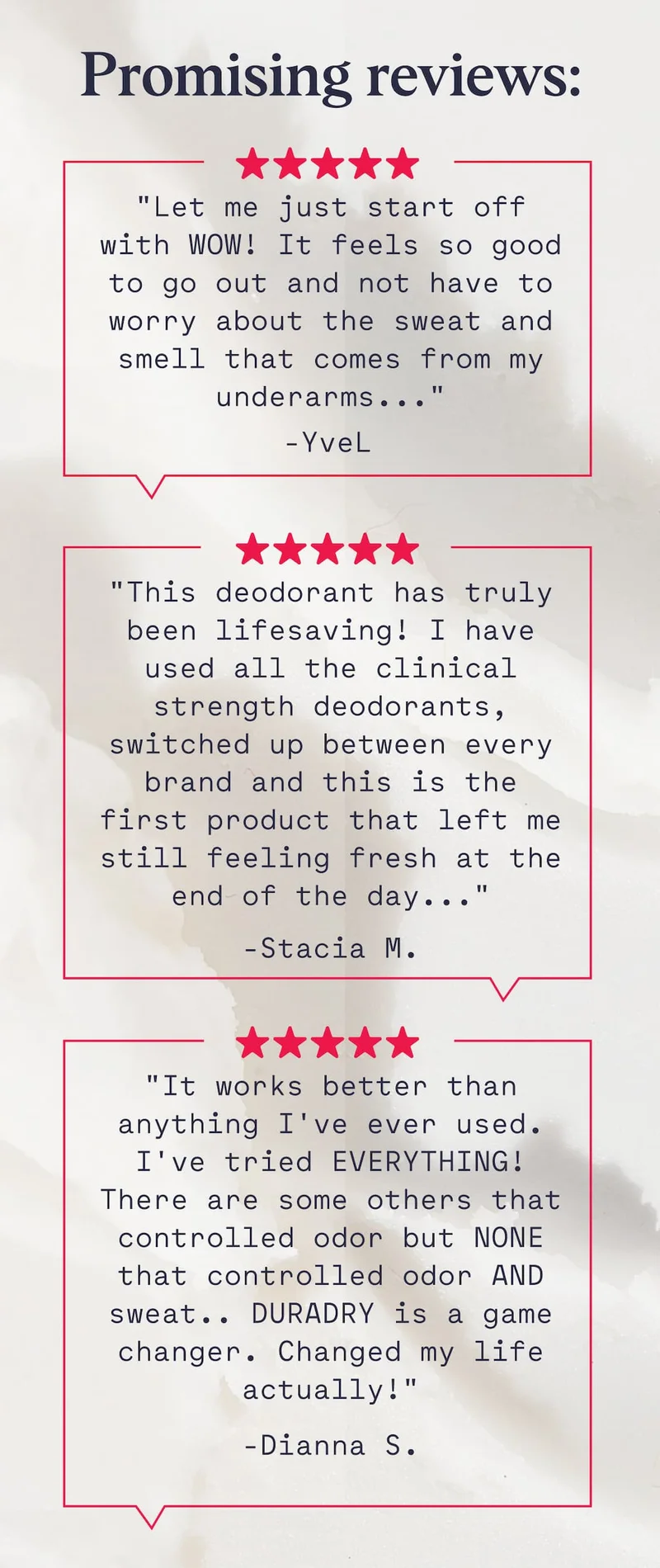Promising reviews