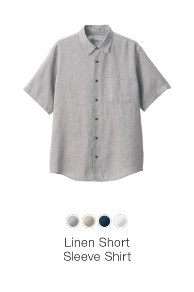 Shop Men's Linen Short Sleeve Shirt