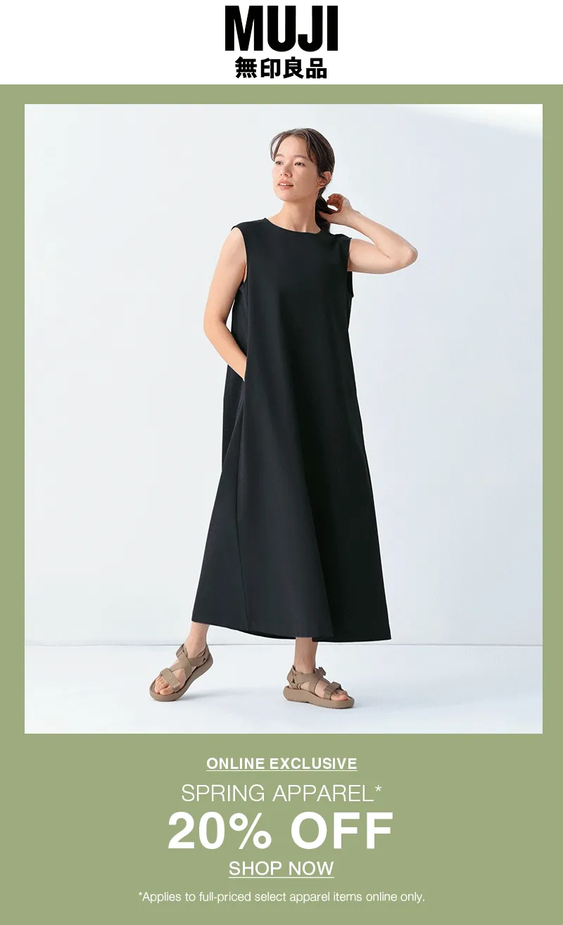 Shop 20% Off Apparel Online Only