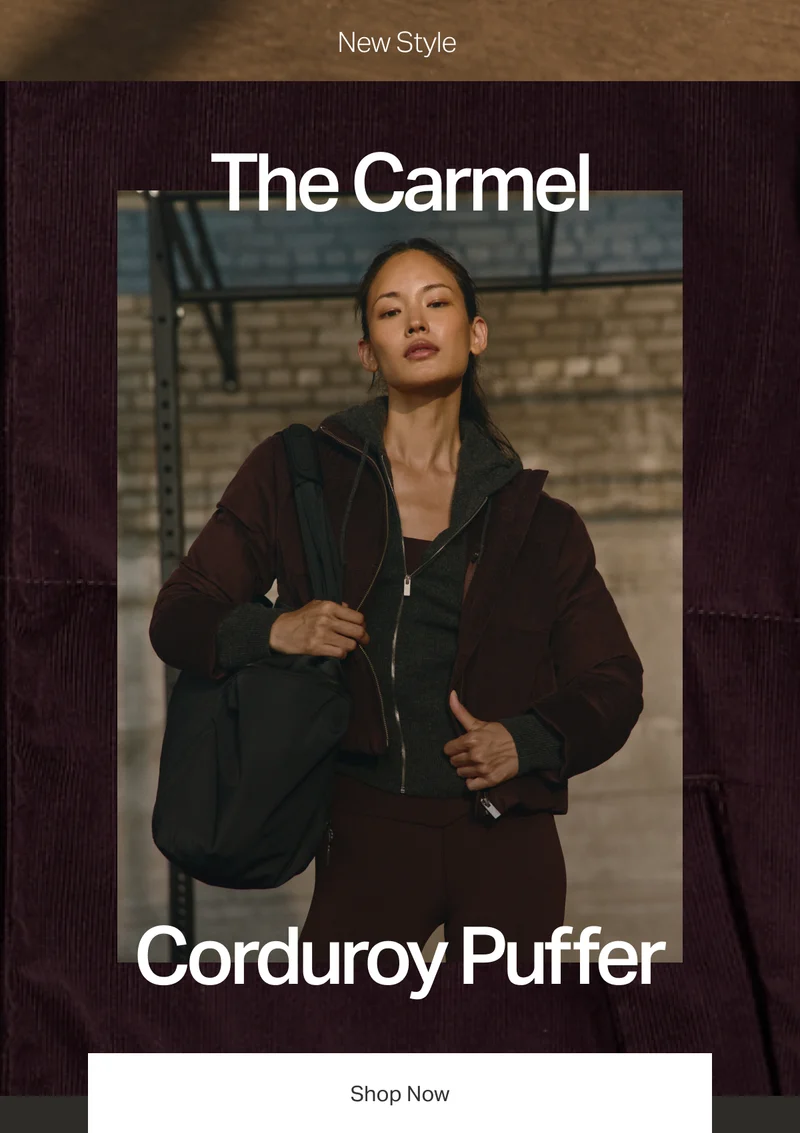 New Style: The Carmel Corduroy Puffer