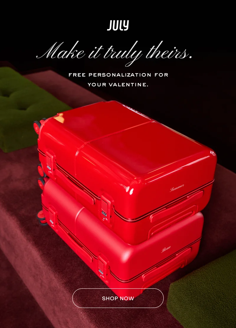 Make it truly theirs. free personalisation for your valentine.