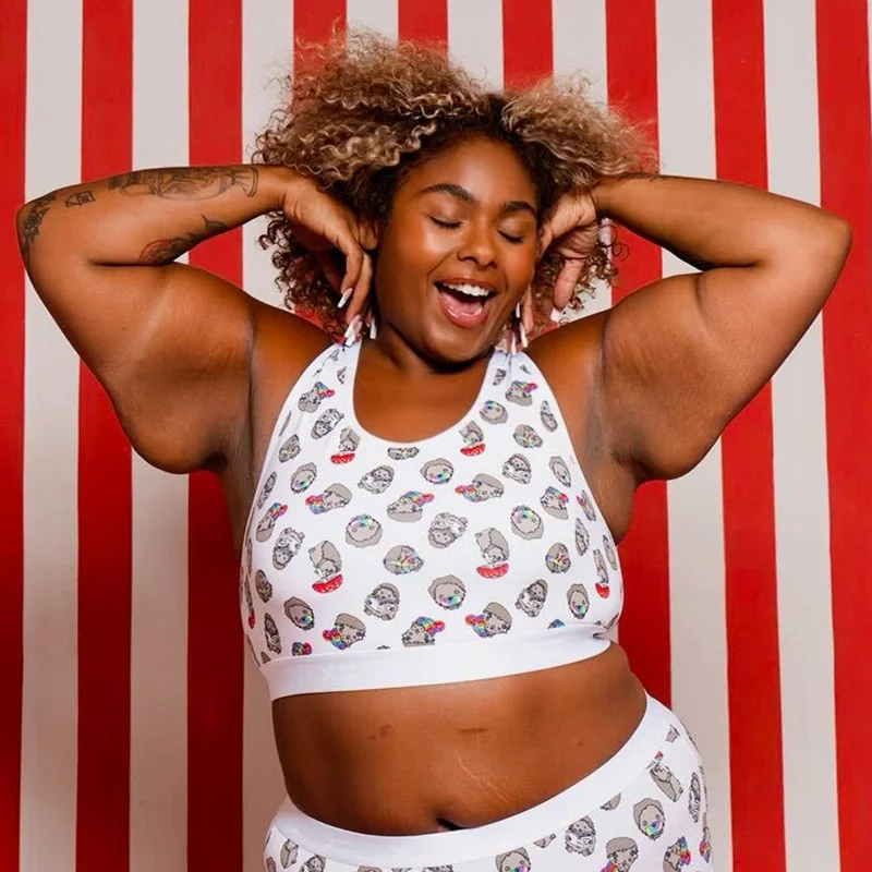 Image of Racerback Soft Bra - Be Hedgey