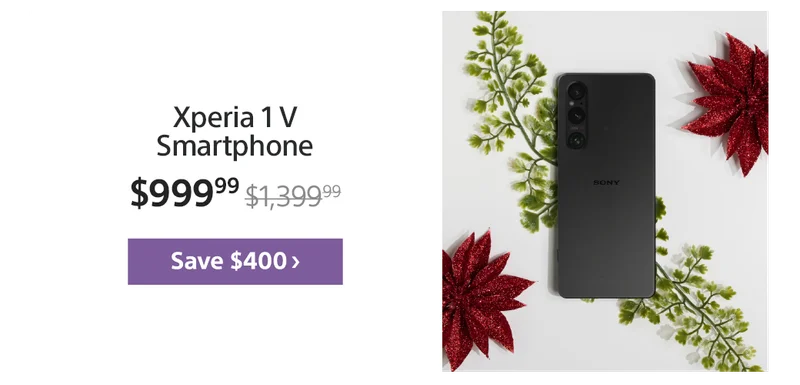 Save $400: Xperia 1 V Smartphone