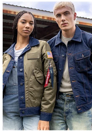 Men's Alpha x Lee Reversible Rider Jacket