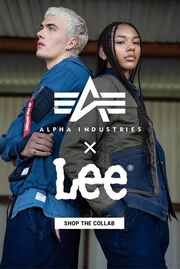 Alpha Industries x Lee. Shop The Collab