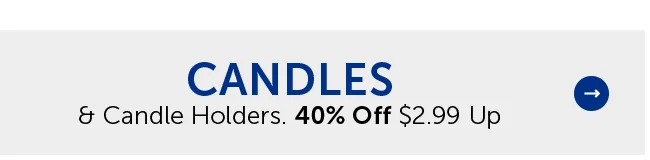 Candles & Candle Holders