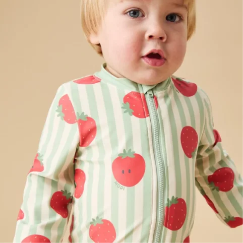 Strawberry One-Piece Rashguard