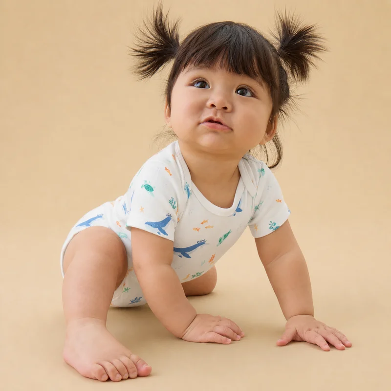 Ocean Dreams Short Sleeve Bodysuit