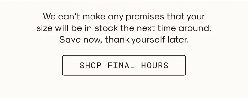 Shop Final Hours