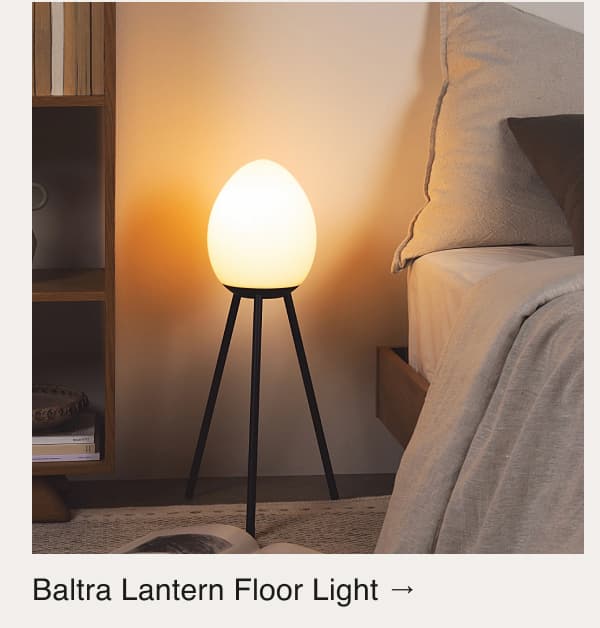 Baltra Lantern Floor Light →