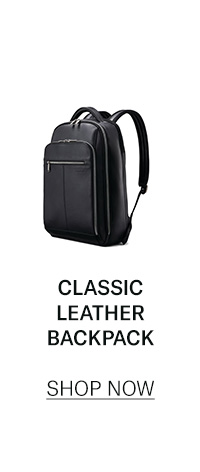 Classic Leather Backpack