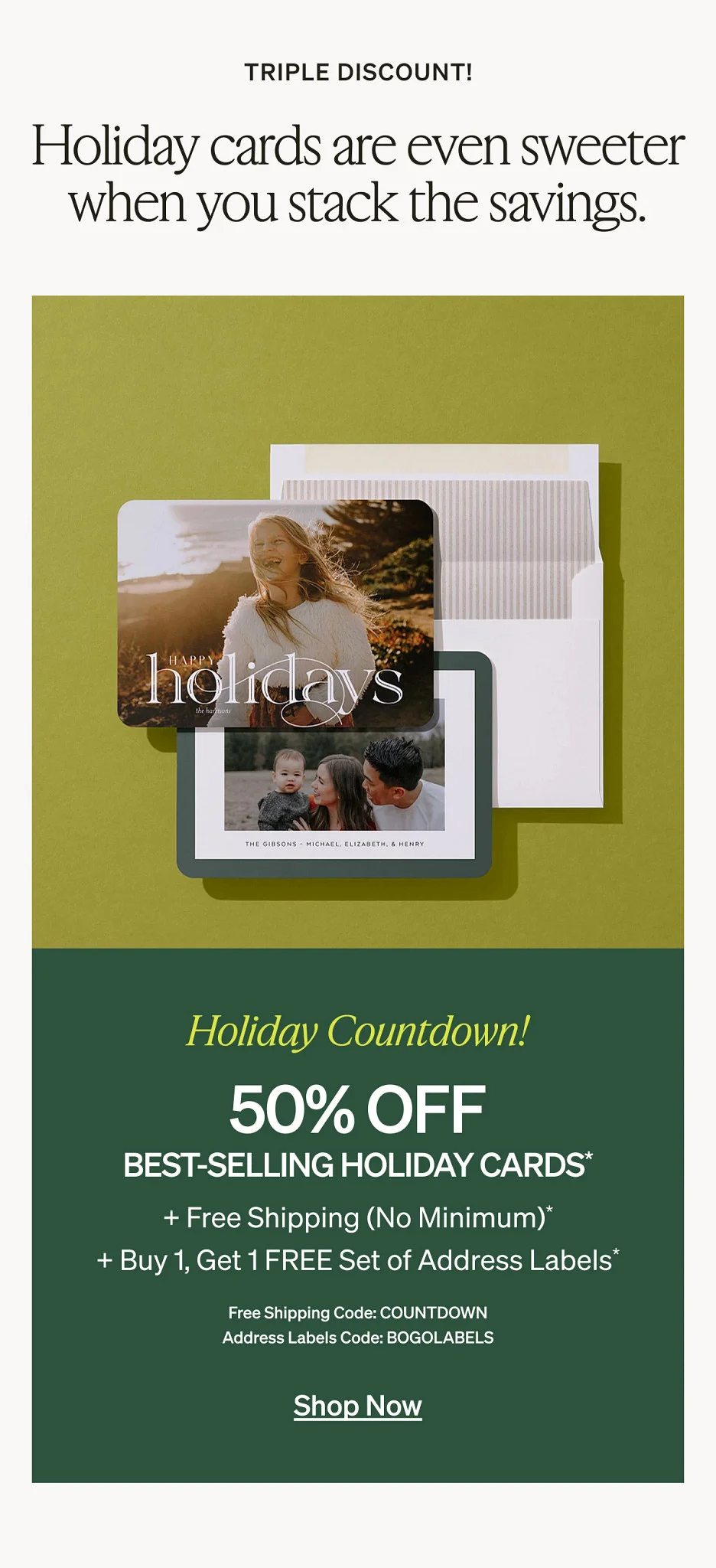 50% Off Almost Everything + Free Shipping (No Minimum)