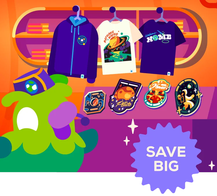 Space Tour Souvenirs - Save Big