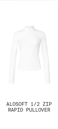 Alosoft 1/2 Zip Rapid Pullover