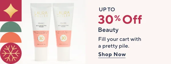 up to 30% off beauty