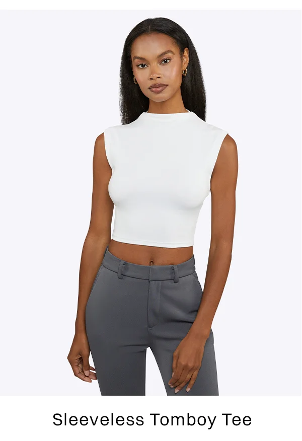 Sleeveless Tomboy Tee