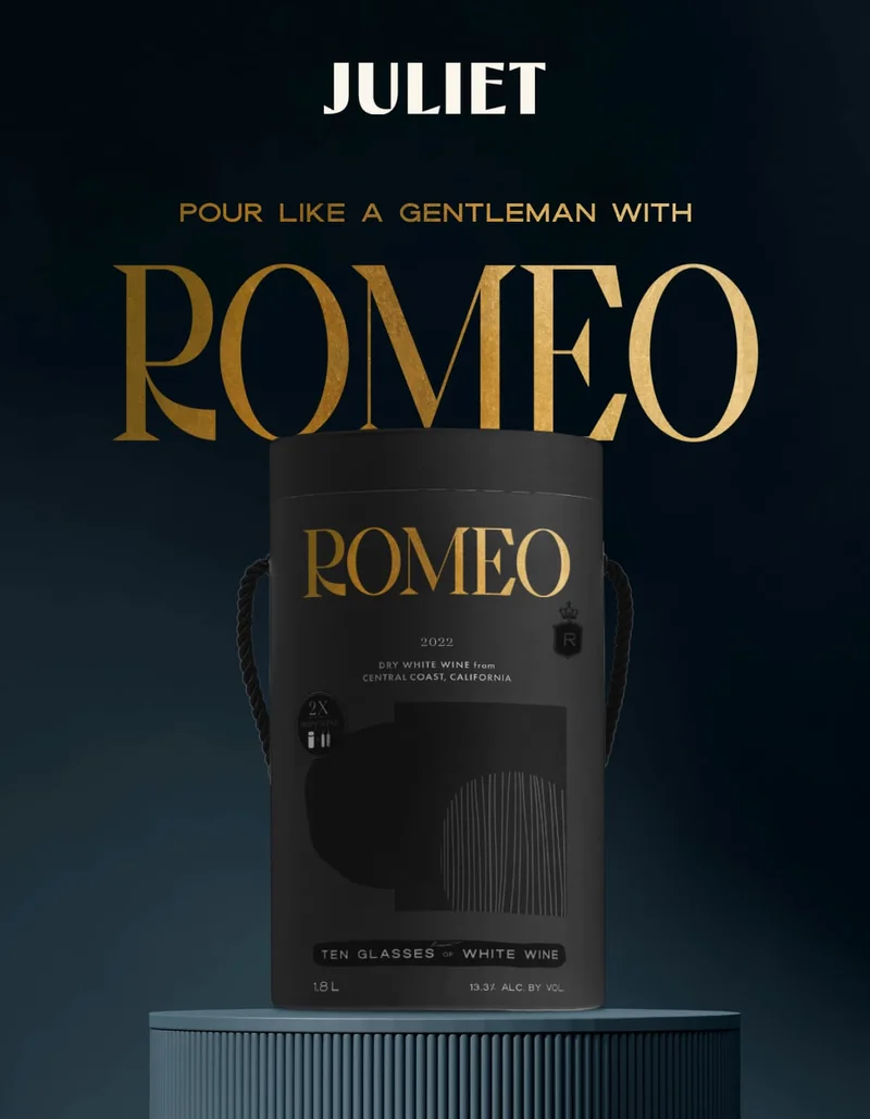 JULIET | Pour like a gentleman with ROMEO