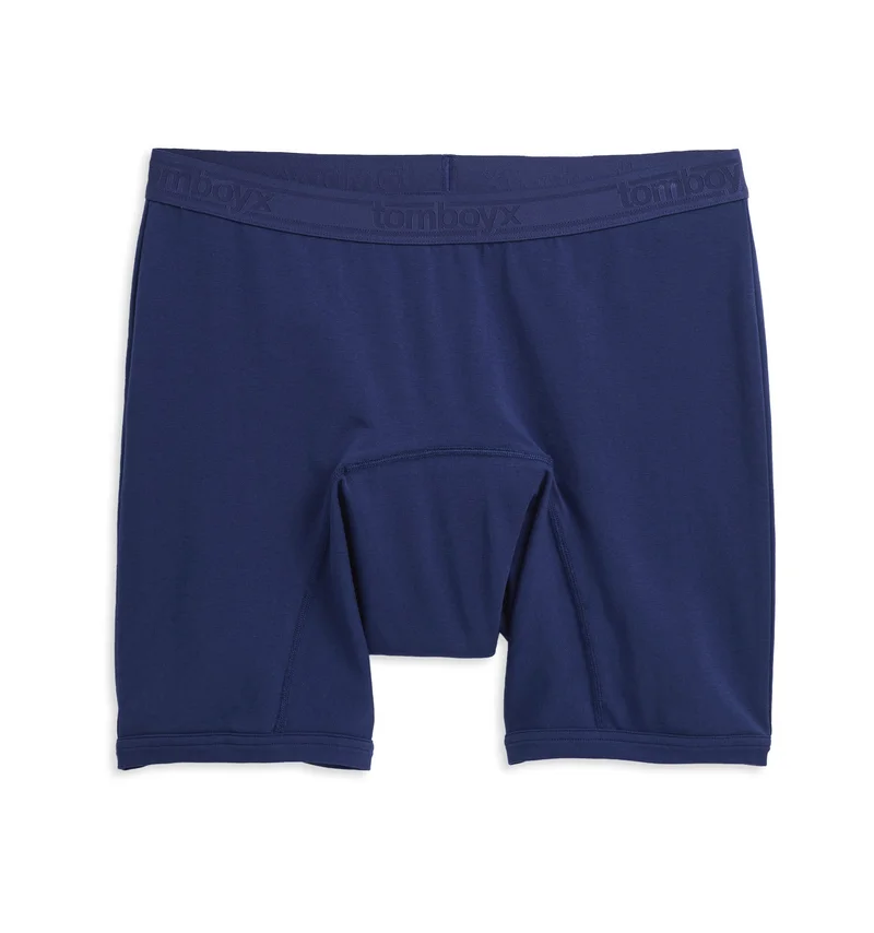 Image of First Line Period 9" Boxer Briefs - Future Dusk