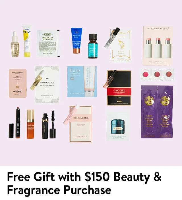 Multi-brand gift with purchase.