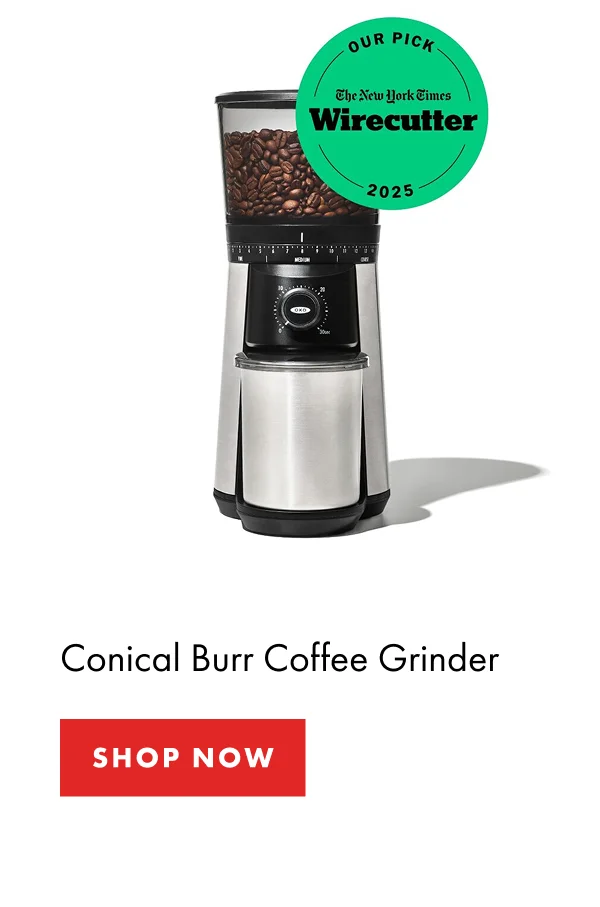 Conical Burr Coffee Grinder | SHOP NOW
