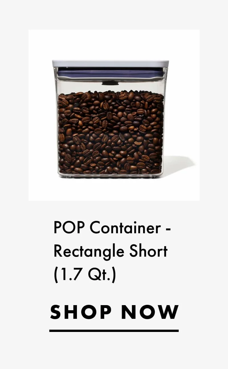 POP Container - Rectangle Short (1.7 Qt.) | SHOP NOW