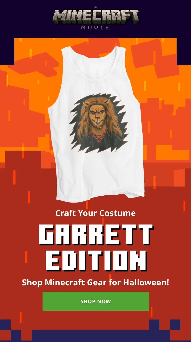 Shop Minecraft Gear for Halloween