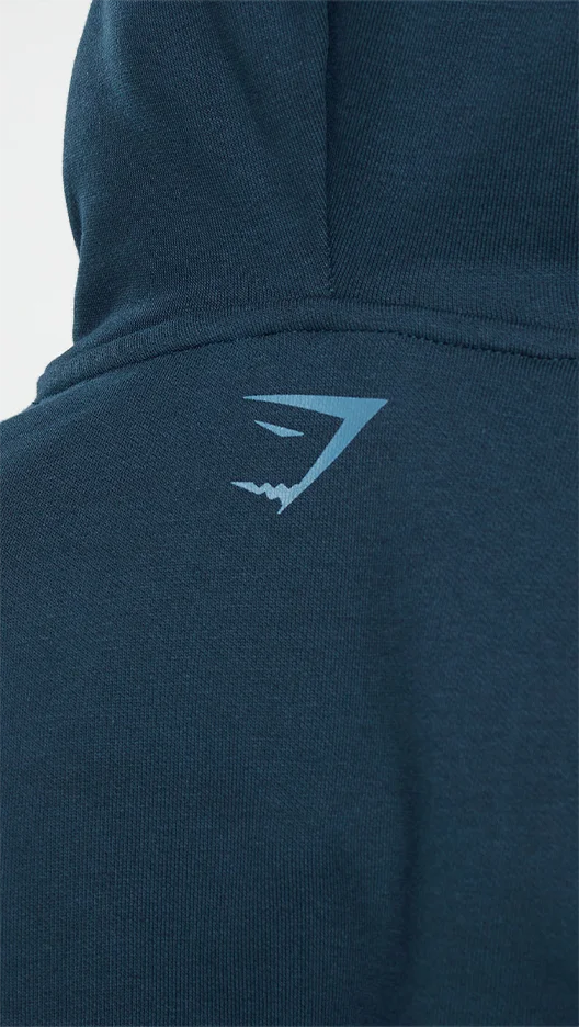 Weightlifting Oversized Hoodie - Navy.