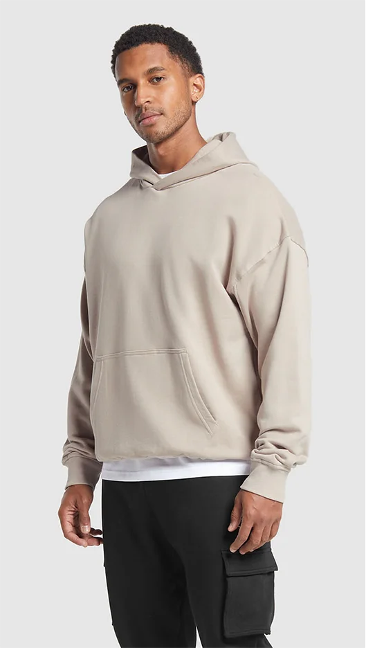 Rest Day Essentials Hoodie - Stone Pink.