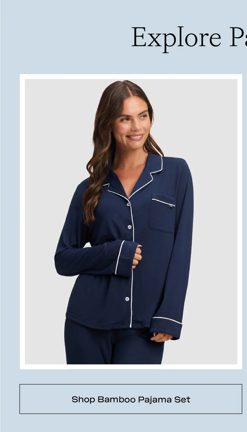Bamboo Pajama Set - Shop Now Bamboo Pajama Set - Shop Now