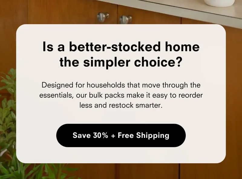 Save 30% + free shipping