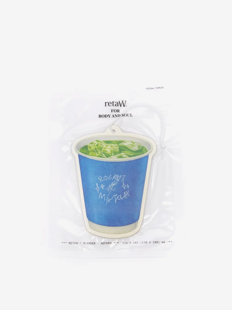 Image of Rocky's Matcha Los Angeles x Retaw Green Magic Car Tag