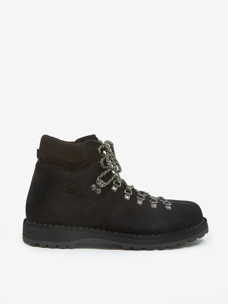 Image of Diemme Roccia Vet Suede Shearling - Black