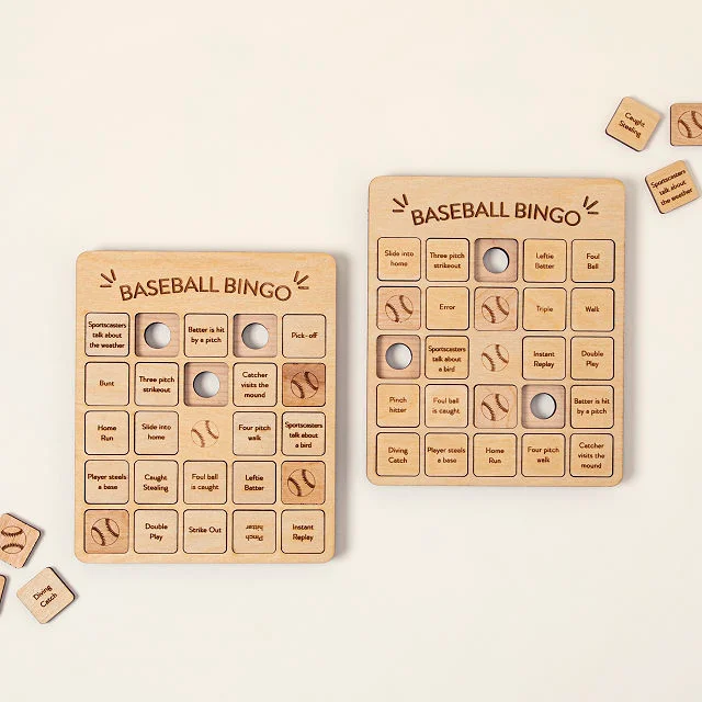 Baseball Bingo Set of 2