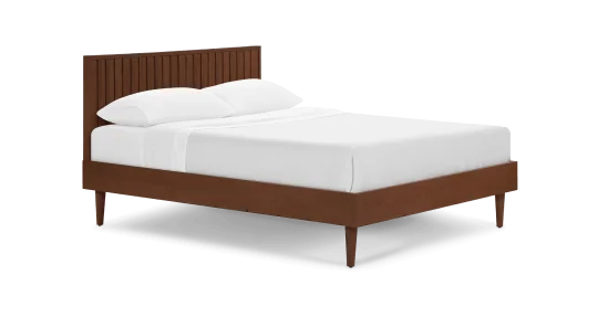 Chorus Bed with Wood Headboard