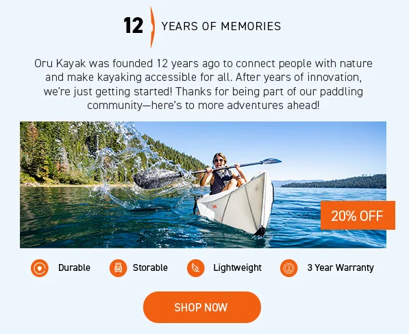 SHOP 20% OFF KAYAKS SHOP 20% OFF KAYAKS