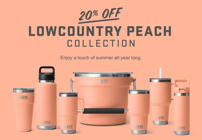 20% Off The Lowcountry Peach Collection