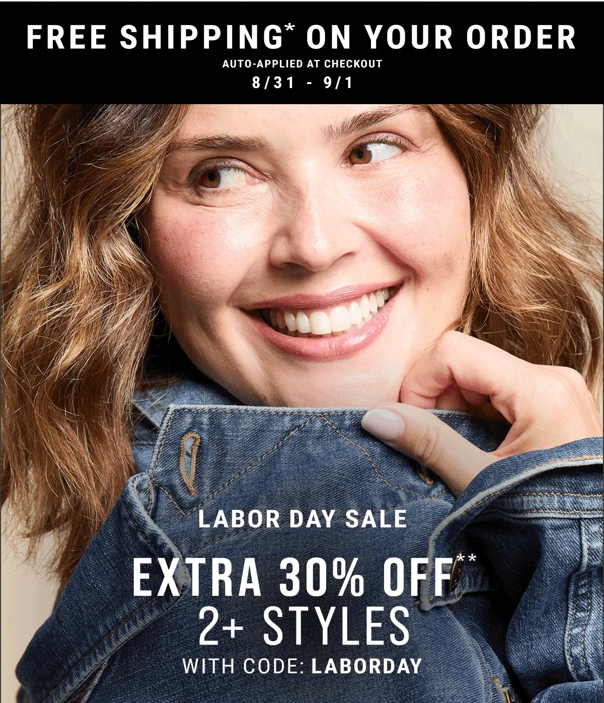 Labor Day Sale With Code: discount code