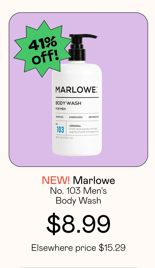 No. 103 Men's Body Wash