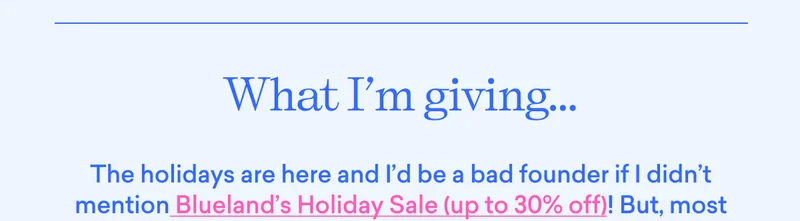 Up to 30% off Blueland