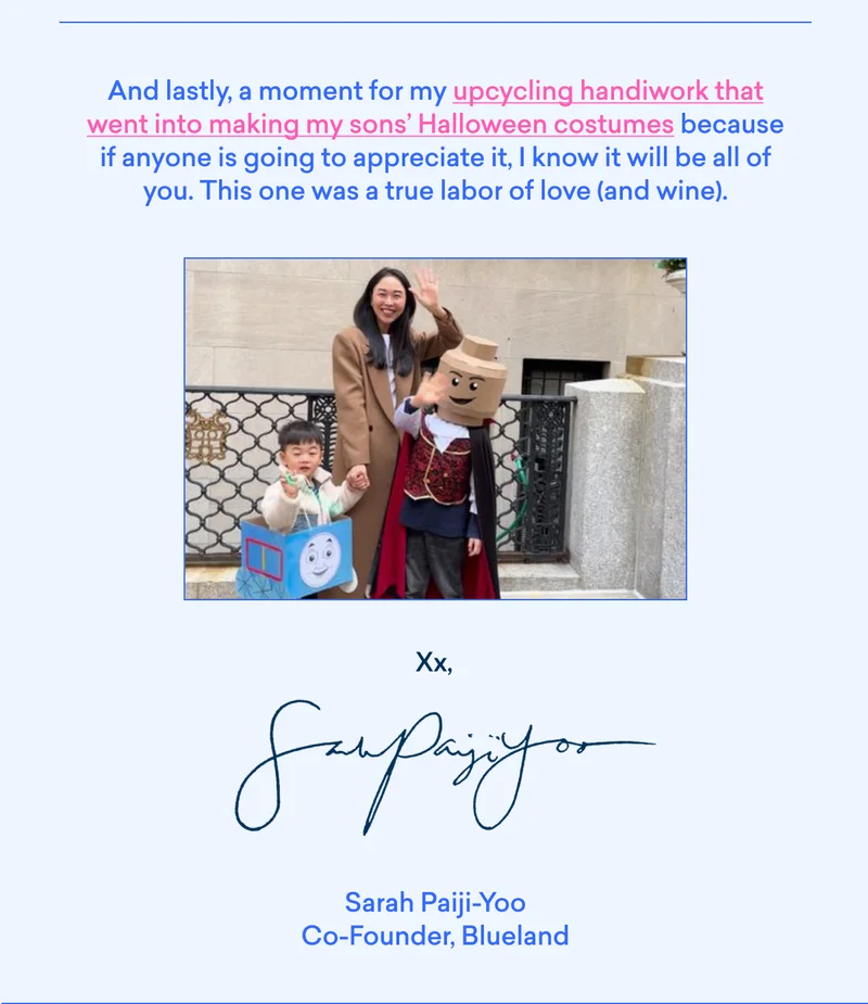 I upcycled my sons' Halloween costumes