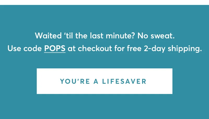 You're a lifesaver