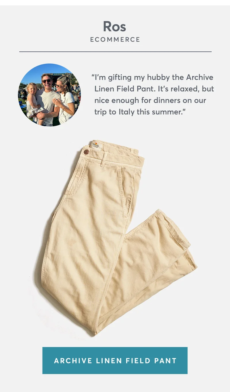 Linen Field Pant