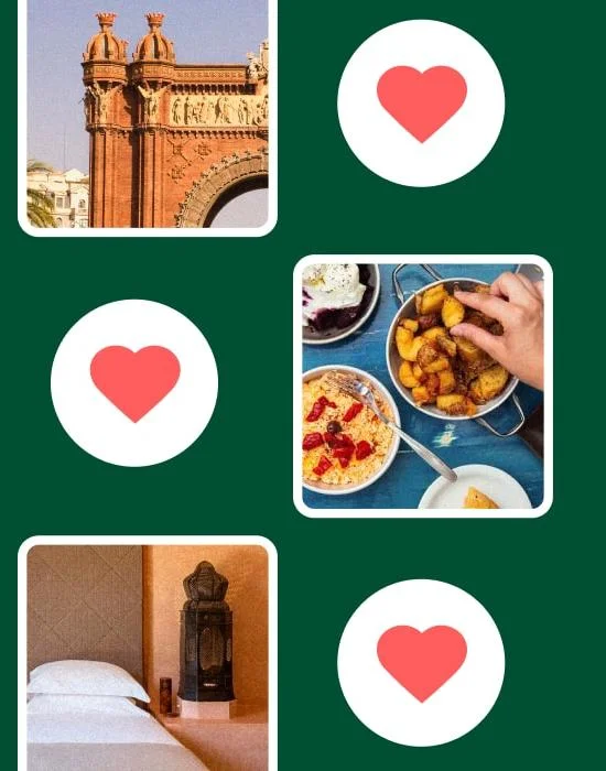 Illustration about locations marked as favorites