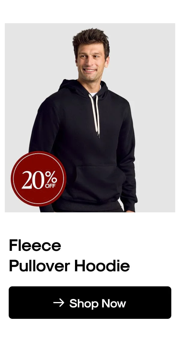Fleece Pullover Hoodie
