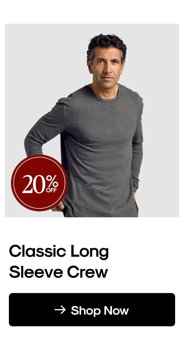 Classic Long Sleeve Crew