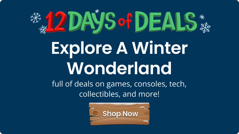 12 Days of Deals | Explore A Winter Wonderland full of deals on games, consoles, tech, collectibles, and more! | Shop Now